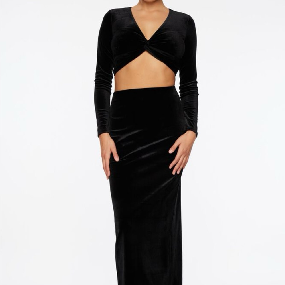 Velvet 2 piece outfit from dynamite